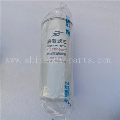 Filtru de combustibil 612630080087A pentru motor Weichai WP10 WP12 Sinotruk Howo Shacman Truck XCMG Piese de schimb pentru încărcător pe roți